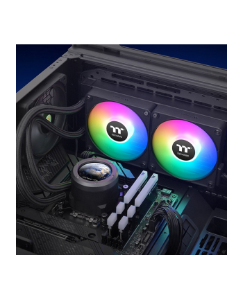 Thermaltake TH240 V2 Ultra EX ARGB CPU All-In-One Liquid Cooler, water cooling (Kolor: CZARNY)