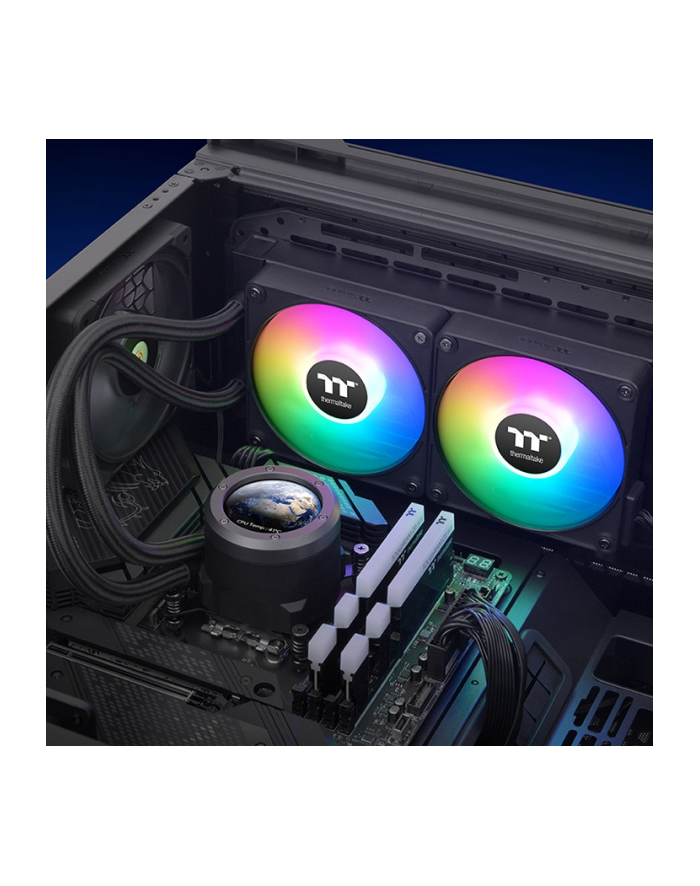 Thermaltake TH240 V2 Ultra EX ARGB CPU All-In-One Liquid Cooler, water cooling (Kolor: CZARNY) główny