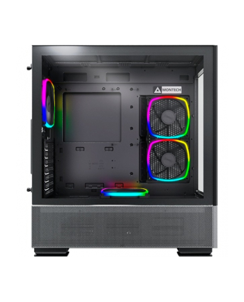 Montech SKY TWO GX, tower case (Kolor: CZARNY, tempered glass)