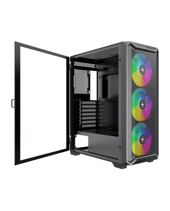 Xilence XILENT BLAD-E II X613, tower case (Kolor: CZARNY, tempered glass) nr 2