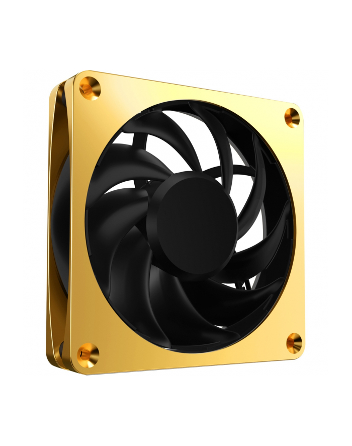 Alphacool Apex Stealth Metal 120mm fan 2000rpm, case fan (gold/Kolor: CZARNY) główny