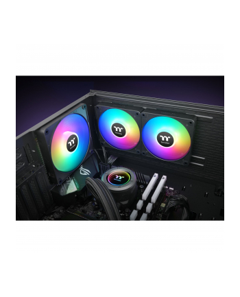 Thermaltake CT120 EX ARGB Sync PC Cooling Fan, Case Fan (Black, Pack of 3)