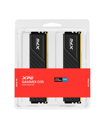 ADATA DDR4 - 64GB - 3200 - CL - 16 (2x 32 GB) dual kit, memory (Kolor: CZARNY, AX4U320032G16A-DTBKD35, XPG Gammix D35, INTEL XMP)