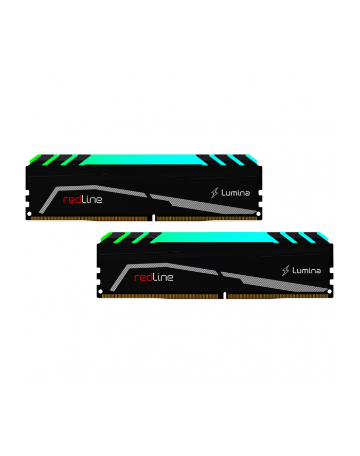 Mushkin DDR5 - 32GB - 6400 - CL - 30 (2x 16 GB) dual kit, memory (Kolor: CZARNY, MLA5C640A77P16GX2, Redline Lumina) główny