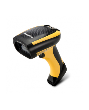 Datalogic PowerScan PM9501, barcode scanner (Kolor: CZARNY/yellow, incl. USB cable, base)