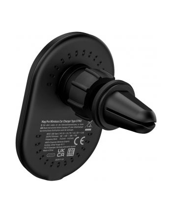 Varta Mag Pro Wireless Car Charger, charger (Kolor: CZARNY)