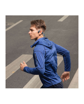 Shokz OpenMove, headphones (blue/Kolor: CZARNY, Bluetooth, USB-C)
