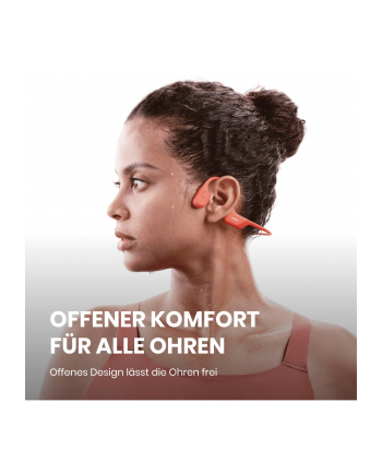 Shokz OpenRun Pro, headphones (pink, Bluetooth, IP55)