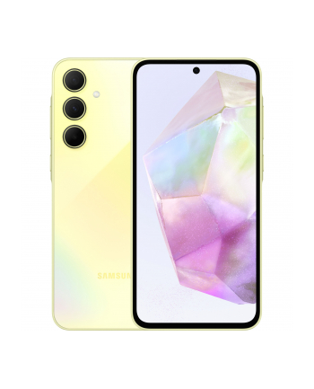 SAMSUNG Galaxy A35 - 6.6 - 5G 128GB, mobile phone  (Awesome Lemon, System Android 14, 6GB)