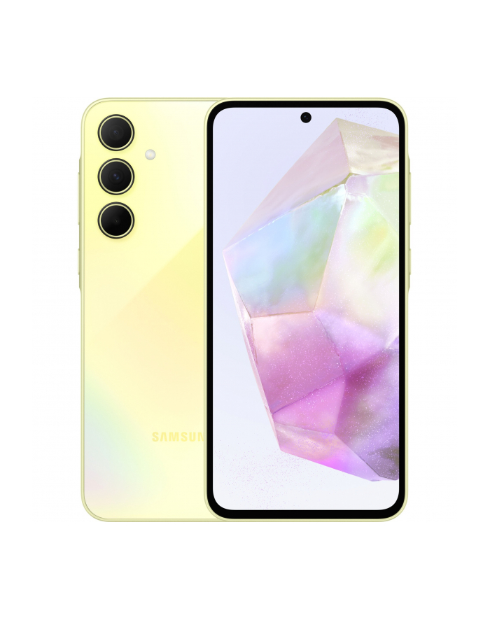 SAMSUNG Galaxy A35 - 6.6 - 5G 128GB, mobile phone  (Awesome Lemon, System Android 14, 6GB) główny