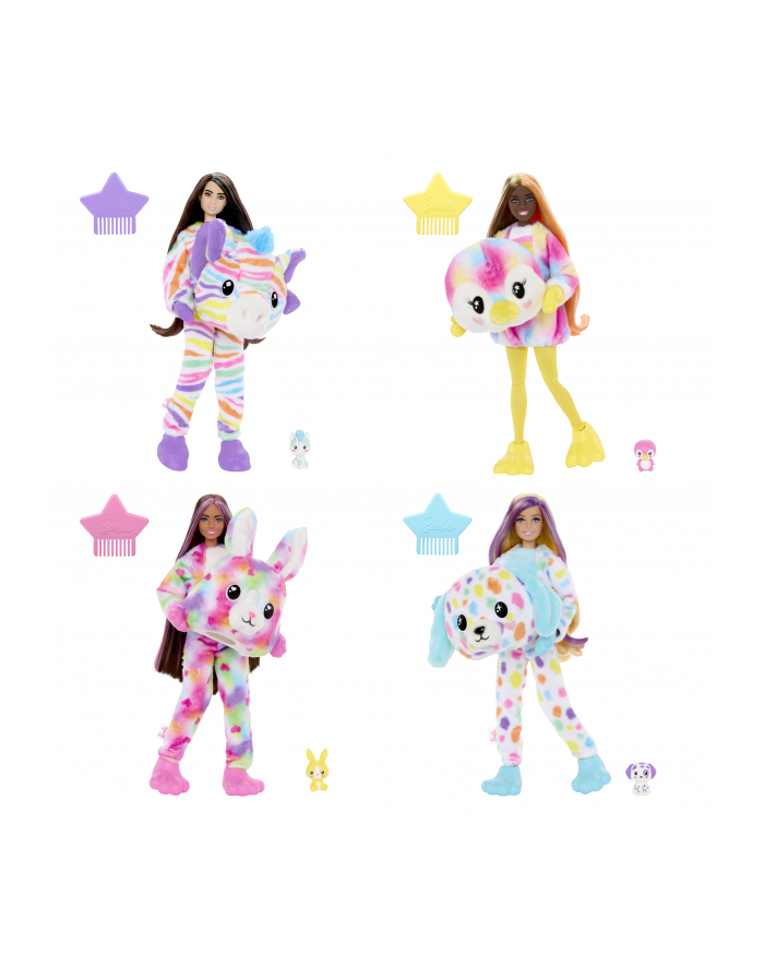 Mattel Barbie Cutie Reveal Color Dream Series - Bunny, toy figure główny