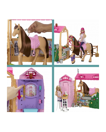 Mattel Barbie Mysteries: The Great Horse Chase - Ultimate Horse Stall, Play Building