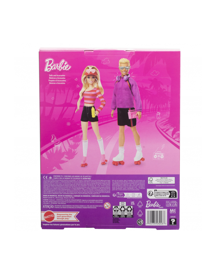 Mattel Ken ' Barbie Fashionista Dolls Set of 2 główny