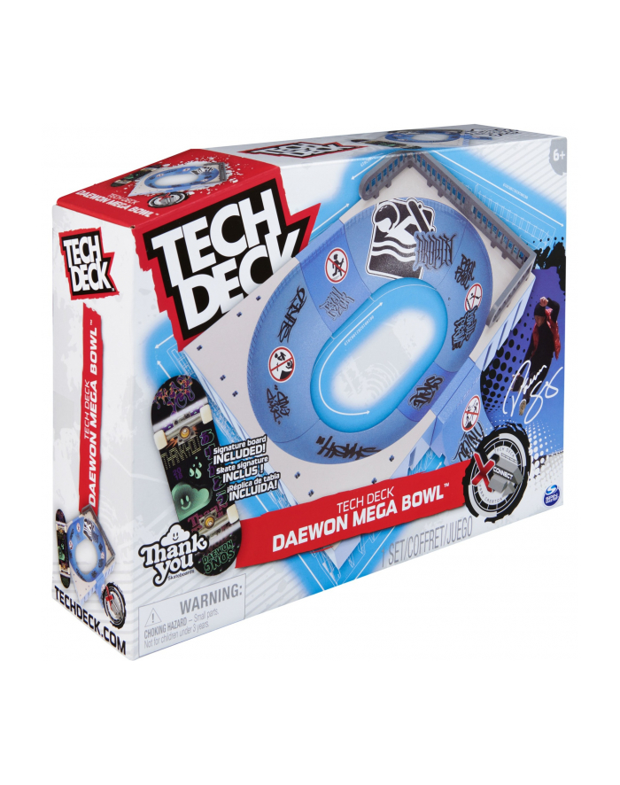 spinmaster Spin Master Tech Deck - Mega Bowl, toy vehicle (with a fingerboard) główny