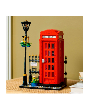 LEGO 21347 Ideas Red London Telephone Box, construction toy