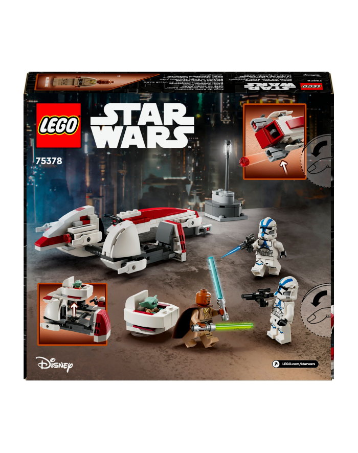 LEGO 75378 Star Wars BARC Speeder Escape, construction toy główny