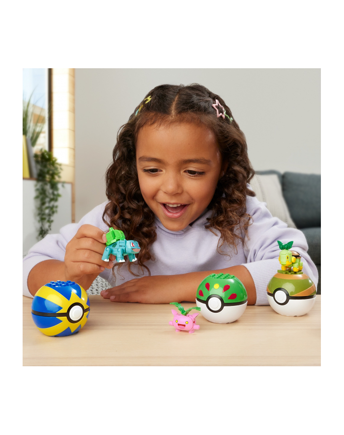 megabloks Mattel Pokémon 4 Plant-Type Pokémon Sets, Construction Toys główny