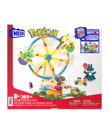 megabloks MEGA MEGA Pokémon Fun on the Ferris Wheel, Construction Toy