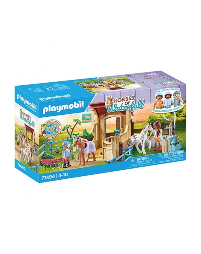 PLAYMOBIL 71494 Horses of Waterfall Riding Stable, Construction Toy główny