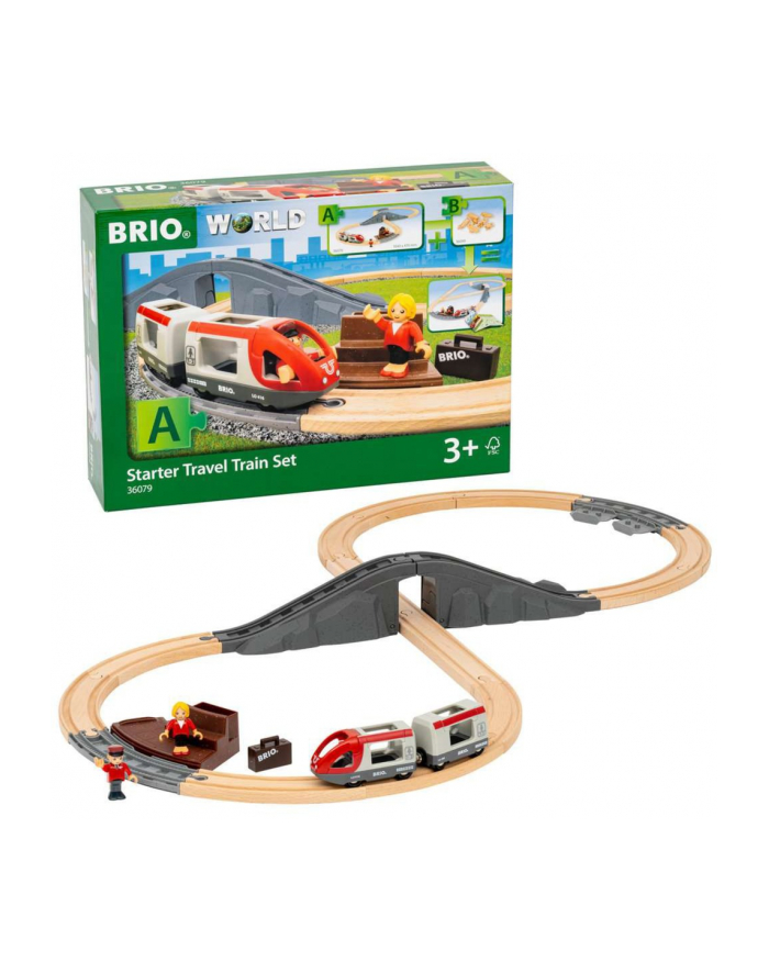 BRIO World Passenger Train Starter Set A, Railway główny