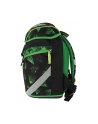 Herlitz primary school backpack SoftLight, school bag (Kolor: CZARNY/green, school pencil case with 16 parts, lazy bag, sports bag, 1x Velcro application, 1 felt pendant ''turtle'') - nr 6