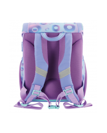 Herlitz school bag Loop (purple/pink, school pencil case with 16 parts, oval lazy bag, sports bag)