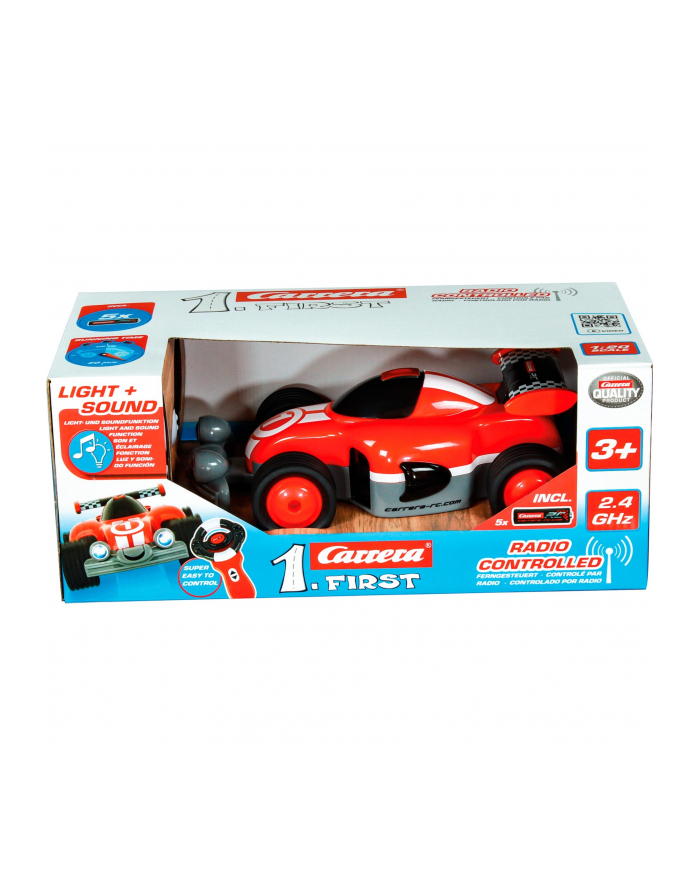 Carrera 2.4GHz First RC Racer (red/yellow) główny