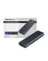 qoltec Obudowa na dysk M.2 SSD | NVMe | PCIe | USB3.1 | 10Gb/s | 4TB |  Grafit - nr 3