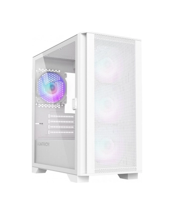 Montech AIR 100 ARGB, tower case (Kolor: BIAŁY, tempered glass)