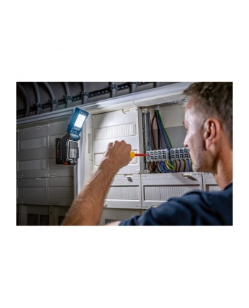 bosch powertools Bosch GLI 18V-800 PROFESSIONAL, work light (blue/Kolor: CZARNY, without battery and charger)