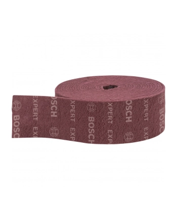 bosch powertools Bosch Expert fleece roll N880 Medium A, 115mmx10m, sanding sheet (red, 10 meter roll, for hand sanding)