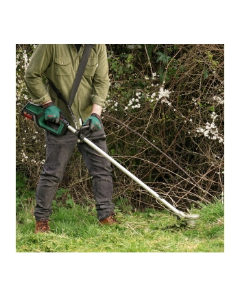 bosch powertools Bosch cordless grass trimmer Advanced Brushcut 36V-23-750, 36Volt (green/Kolor: CZARNY, Li-ion battery 2.0Ah, POWER FOR ALL)