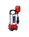 Einhell dirty water pump GC-DP 6315 N, submersible / pressure pump (red/stainless steel, 630 watts) - nr 7