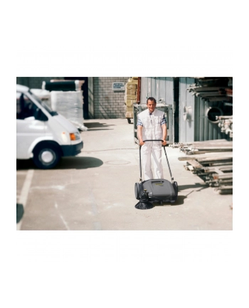 Kärcher sweeper KM 70/20 C (grey/Kolor: CZARNY, with side brush)