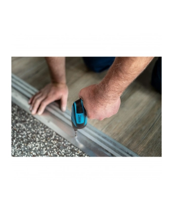 Hazet mini cordless screwdriver 9230B-1, 1/4 bits, including holster (blue/Kolor: CZARNY, 7 pieces)
