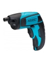 Hazet mini cordless screwdriver 9230B-1, 1/4 bits, including holster (blue/Kolor: CZARNY, 7 pieces) - nr 7