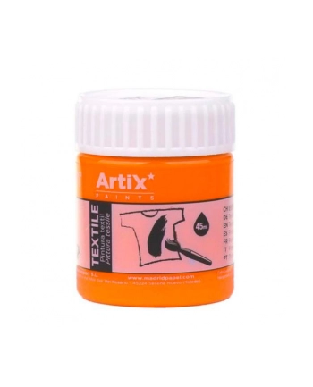 main paper Farba do tkanin 45ml pomarańczowa p6 ARTIX cena za 1 szt