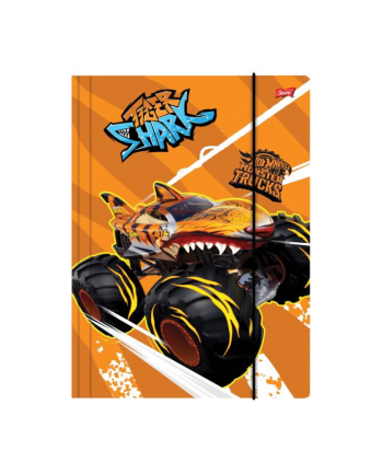 majewski Teczka z gumką A4 300g/m2 Hot Wheels mkmo