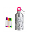 norimpex Bidon metalowy 500ml z Syrenką do kolorowania 2000030 - nr 1