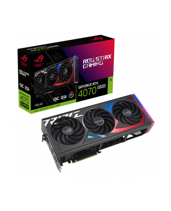 asus Karta graficzna GeForce RTX 4070 SUPER ROG STRI X 12G GDDRX6 192bit