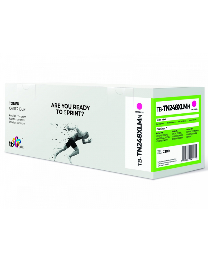 tb print Toner do Bczerwonyher TN248XLM TB-TN248XLMN 100% nowy magenta główny