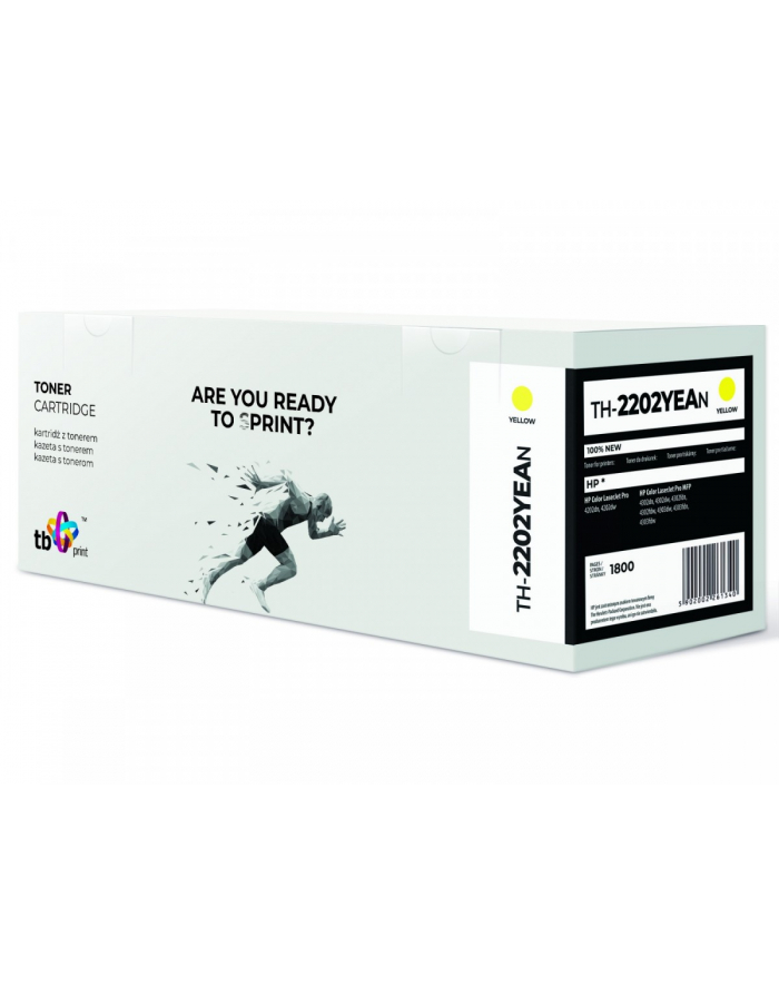 tb print Toner do HP Color LaserJet Pro 4202 W2202A TH-2202YEAN 100% nowy żółty główny