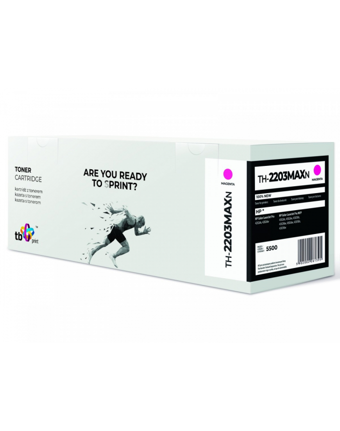 tb print Toner do HP Color LaserJet Pro 4202 W2203X TH-2203MAXN 100% nowy magenta główny