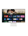 samsung Monitor 32 cale SMART M80D VA 3840x2160 UHD 16:9 1xHDMI 1xUSB-C (65W) 2xUSB 2.0 4ms WiFi/BT HAS+PIV Webcam głośniki płaski biały 2Yd2d - nr 12