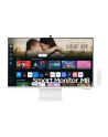 samsung Monitor 32 cale SMART M80D VA 3840x2160 UHD 16:9 1xHDMI 1xUSB-C (65W) 2xUSB 2.0 4ms WiFi/BT HAS+PIV Webcam głośniki płaski biały 2Yd2d - nr 19