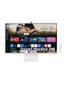 samsung Monitor 32 cale SMART M80D VA 3840x2160 UHD 16:9 1xHDMI 1xUSB-C (65W) 2xUSB 2.0 4ms WiFi/BT HAS+PIV Webcam głośniki płaski biały 2Yd2d - nr 1