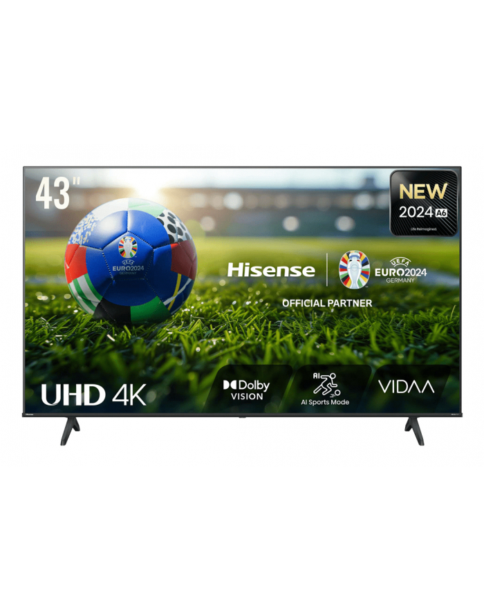 hisense Telewizor LED 43 cale 43A6N główny