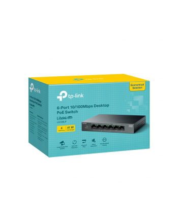 tp-link Przełącznik LS106LP 6xFE PoE