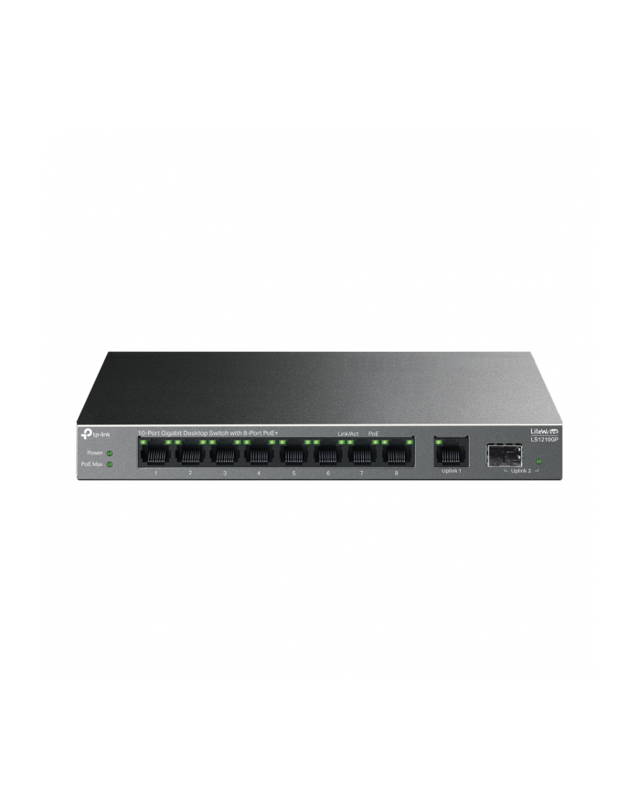 tp-link Przełącznik LS1210GP 10xGE PoE+ główny