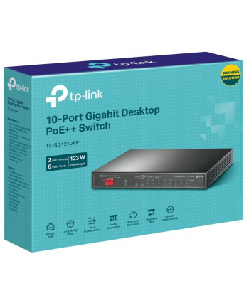 tp-link Przełącznik 10xGE PoE+/PoE++  SG1210PP